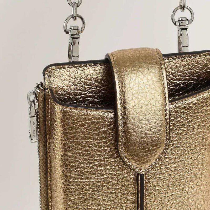 Radley Hillgate - Metallic Large Phone Crossbody Bag image number 3